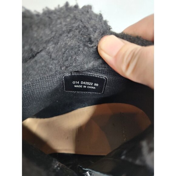 Cole Haan Women's Michelle Shearling Waterproof Short Wedge boot, 9B - Picture 6 of 8